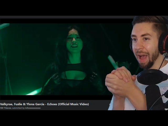 Kebun Reacts to Valkyrae, Fuslie & Ylona Garcia - Echoes (Official Music Video)