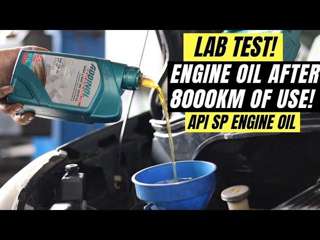 LAB TEST AT 8000KM! API SP BEST 5W30 SYNTHETIC ENGINE OIL MARUTI, TATA, HYUNDAI ADDINOL GIGA LIGHT