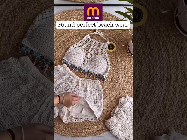 beach wear haul, beach wear haul meesho#beach #beachwear #outfit #goals #fashion #meesho #shorts #1k