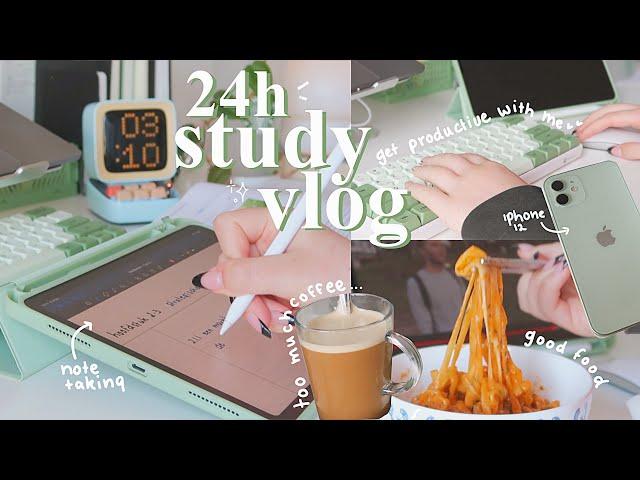 study vlog | new iPhone 12, studying, lectures, stationery haul, good food + big giveaway!