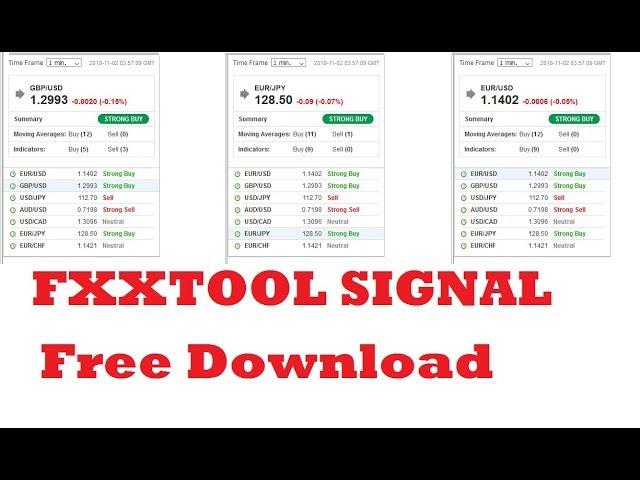 Free Download FXXTOOL SIGNAL!!!! FXXTOOL BOT MASTER SIGNAL ALL BINARY OPTION TRADING