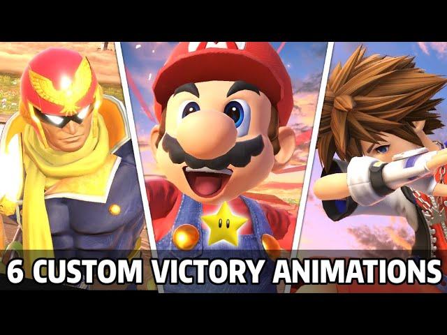 6 Custom Victory Animations in Super Smash Bros. Ultimate