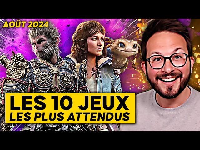 Les 10 Jeux Vidéo les plus attendus sur PS5, Nintendo Switch, Xbox et PC  Août 2024