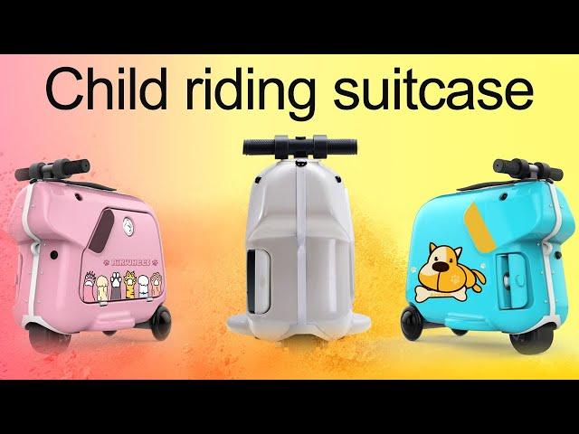 New Model Hard Shell kids ride on electric suitcase luggage -Airwheel SQ3