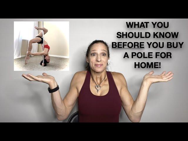 What kind of pole is best for dancing and training at home? - Video Q & A by @Elizabeth_bfit
