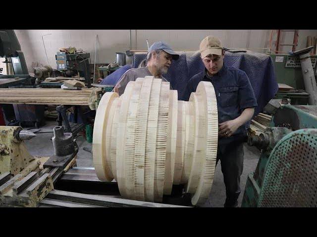 Woodturning-Large Table Pedestal Base -The Process