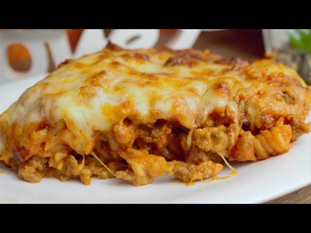 Best pasta casserole, cook yourself quickly and deliciously, gratin recipe, #recipes