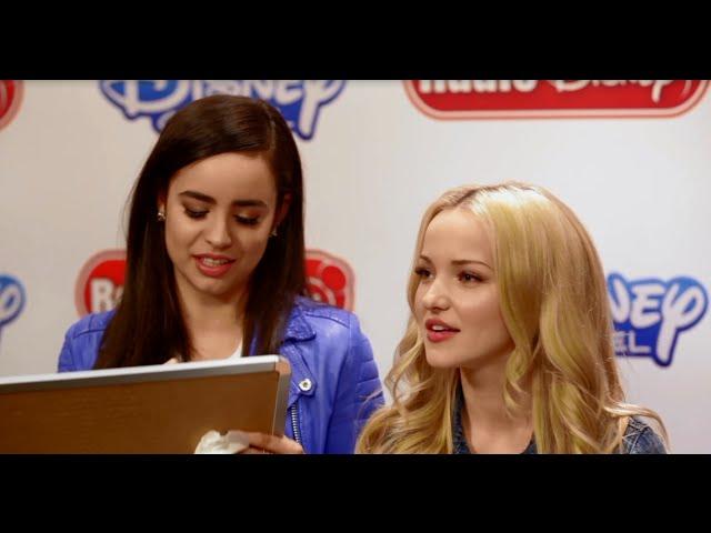 Dove Cameron and Sofia Carson Disney Villains Game | Radio Disney