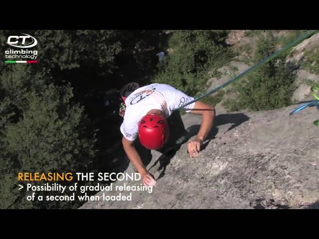 ALPINE UP (English) Revolutionary belay/rappel device from Climbing Technology