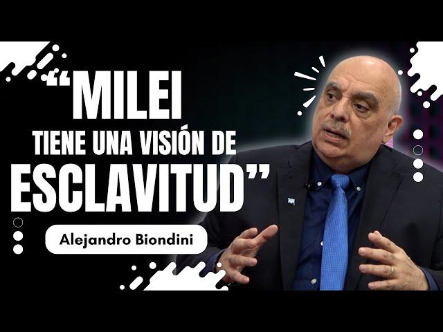 Alejandro Biondini: "Nadie puede ser libre en una nación esclava, solo Dios por sobre la Argentina"