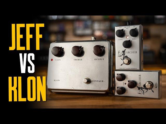 Does The J Rockett 'The Jeff' Archer Sound Like Mick's Klon Centaur? [Or The Regular Archer?]