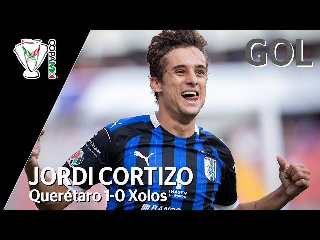 Gol de J. Cortizo | Querétaro 1 - 0 Tijuana | Copa MX - Jornada 3