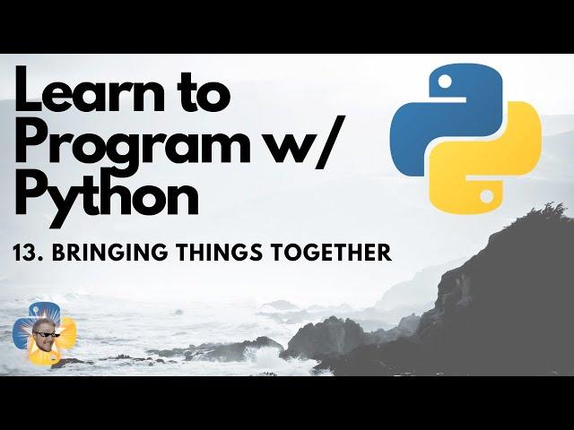 Bringing things together - Iterators/Iterables - Python 3 Programming Tutorial p.13