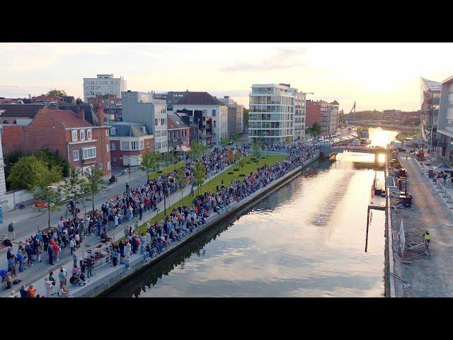 Leietuin aan de verlaagde Leieboorden Kortrijk geopend