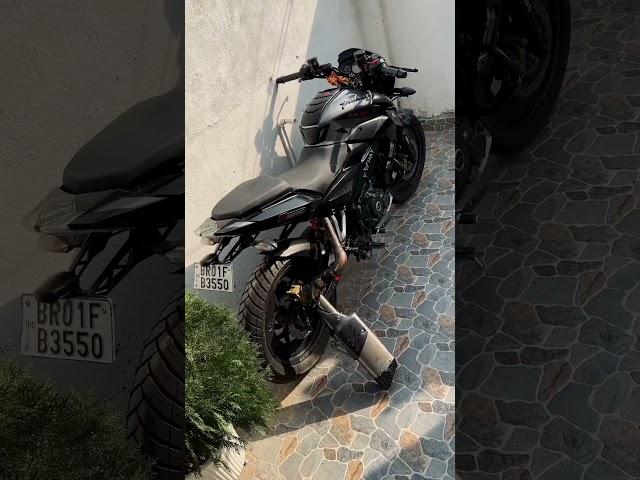 Ns 200 exhaust #bajajpulsar #ns200 #viralpost #akrapovic #exhaust #youtubeshort #trend #nslover #ns