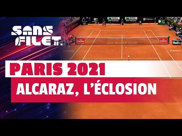  Tennis ATP Grand Chelem Paris 2021 : Carlos Alcaraz, éclosion d'une future star mondiale ?