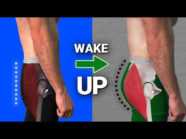 How To Turn On & WAKE UP Your Glutes! (do these every day)