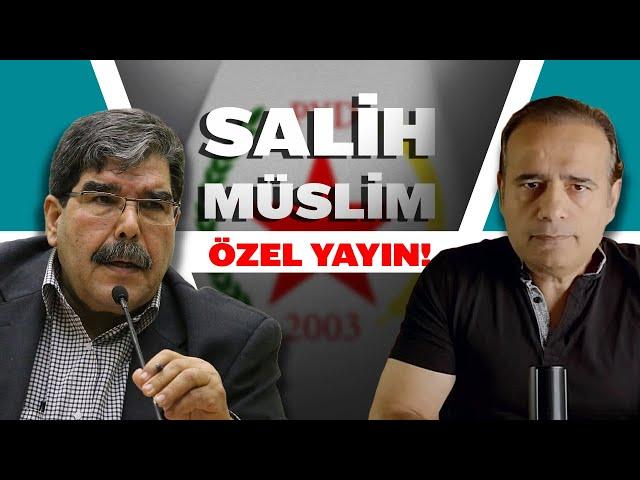 PYD ESKİ EŞ BAŞKANI SALİH MÜSLİM CANLI YAYINDA SORULARI YANITLIYOR! SURİYE'DE NELER OLUYOR?