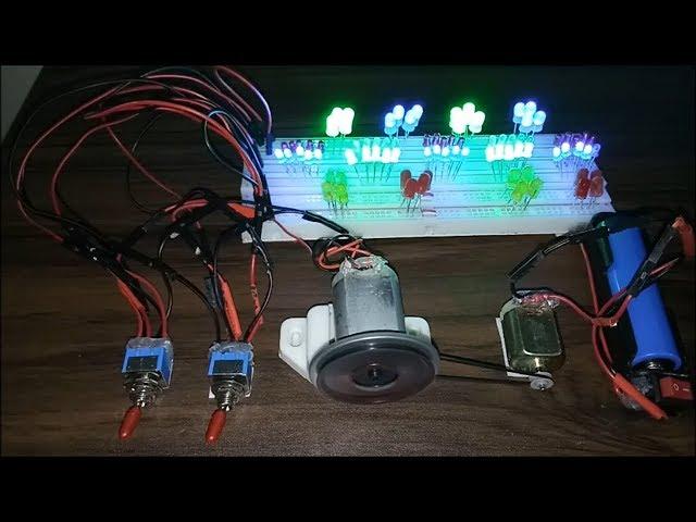 HOW TO MAKE A MINI ELECTRIC GENERATOR PINOY TECH