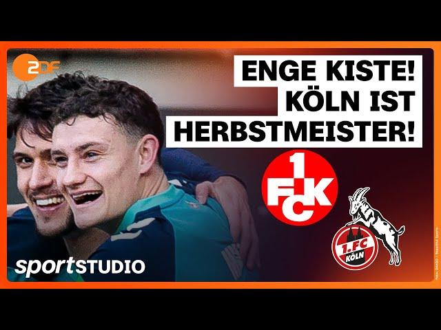 1. FC Kaiserslautern - 1. FC Köln | 2. Bundesliga, 17. Spieltag Saison 2024/25 | sportstudio