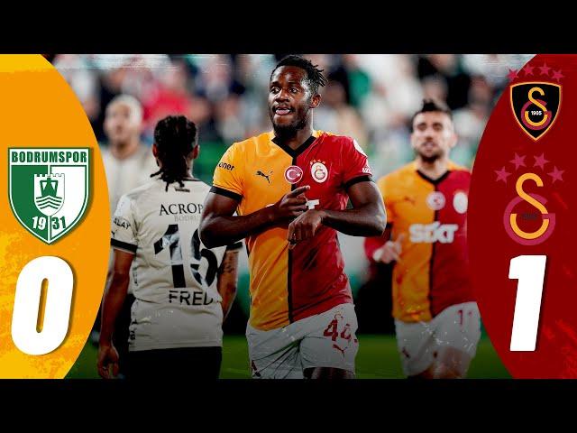 Bodrum FK  0-1 Galatasaray | MAÇ ÖZETİ | Trendyol Süper Lig | Önemli Kareler