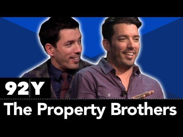 HGTV’s “Property Brothers” Jonathan and Drew Scott with Willie Geist