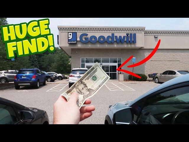 $20 Dollar 20 Minute GOODWILL THRIFTING CHALLENGE! Buying and Selling on Ebay and Amazon FBA!