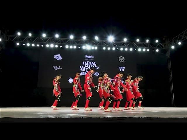 DREAM TEAM CREW (MAHARASHTRA) - JUNIOR DIVISION | GOLD MEDALIST | INDIAN HIP HOP DANCE CHAMPIONSHIP