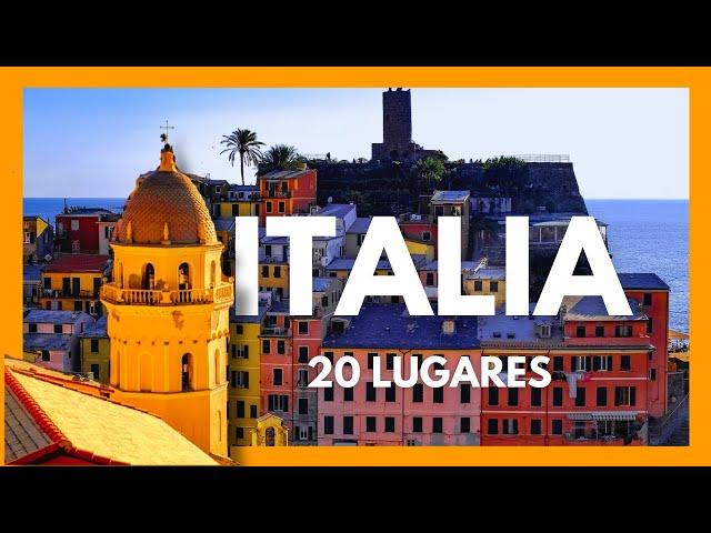 Los 20 MEJORES y más BONITOS lugares para visitar en ITALIA️