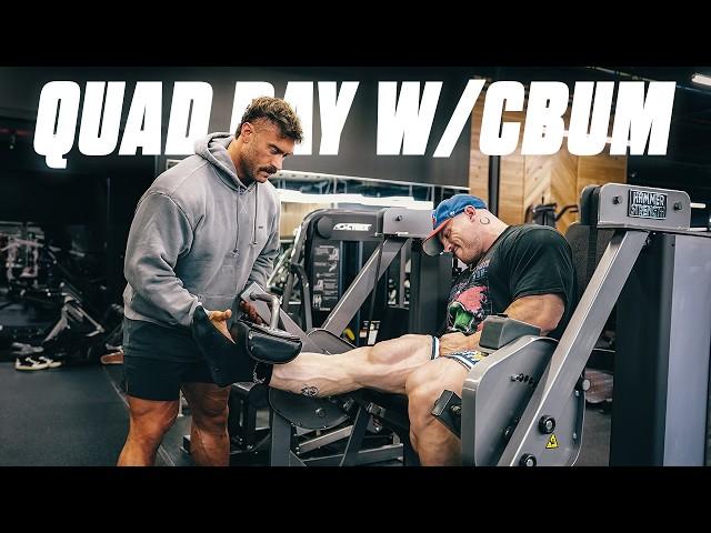 Cbum & The Martian Hit Quads & Talk Prague Pro Show | Mic'd up training session | Was this planned?