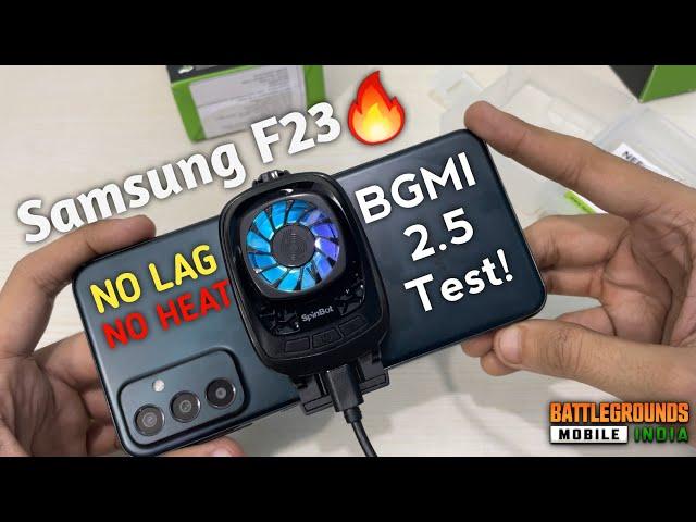 No Heating and Lag BGMI In any Samsung F23 5G Phone! GAMING TEST