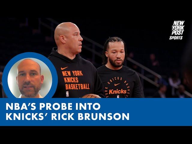 Knicks furious over NBA investigation into Rick Brunson