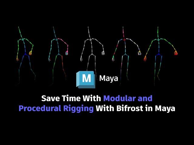 Save Time With Modular and Procedural Rigging With Bifrost in Maya