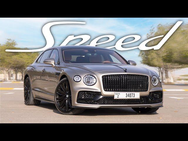 This is why the Bentley Flying Spur Speed has no competition!!