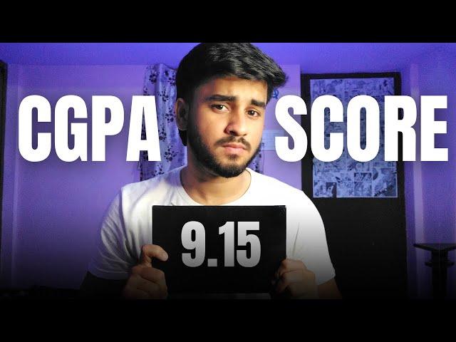 How I maintained my CGPA?