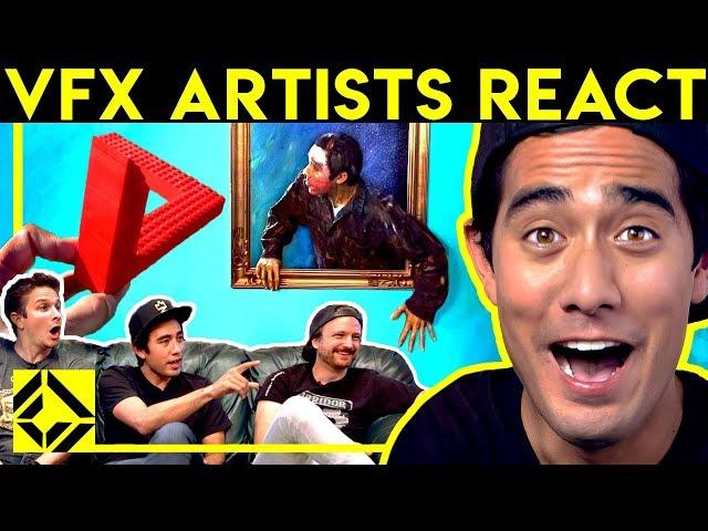 VFX Artists React to CGi Magic Tricks (ft. Zach King)