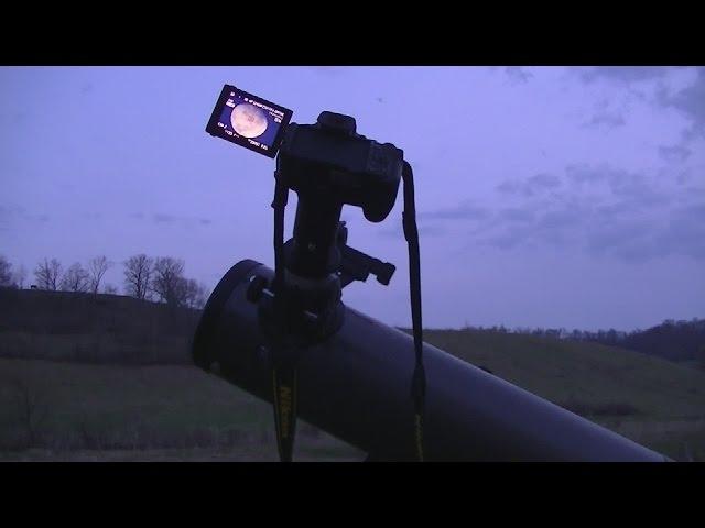 Connecting a  Nikon DSLR Camera to a Telescope