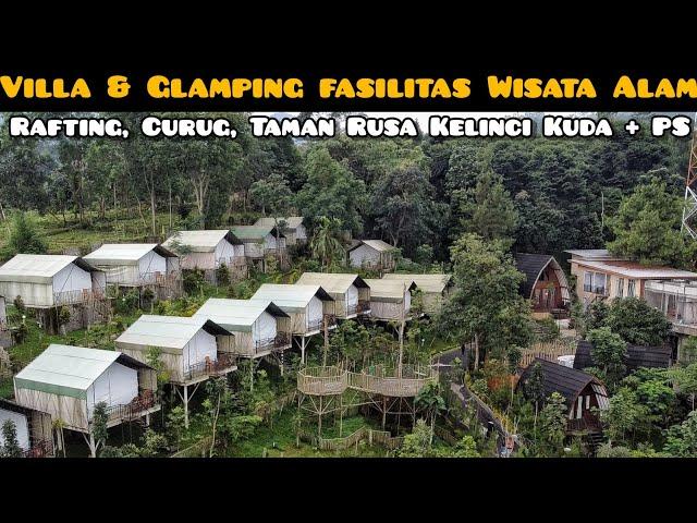 miracle dgyp signature villa & glamping di ciater subang || villa di bandung private pool air hangat