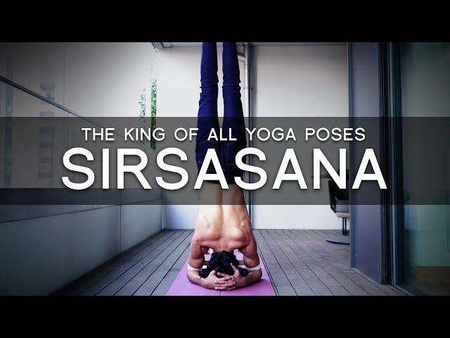 The KING of all YOGA Poses - 'SIRSASANA' or Headstand