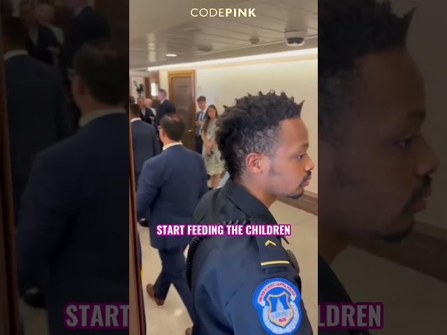 NOW: CODEPINK protestors confront Sec. Rubio