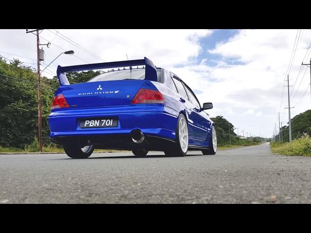 Evo 7 Revving and launch