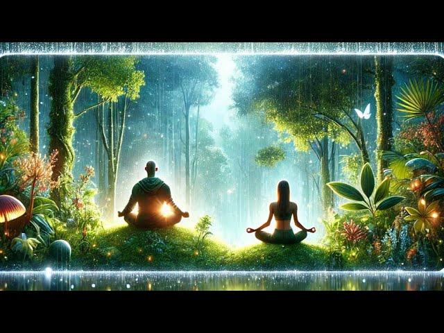 Rainy Forest Yoga & Meditation for Inner Peace | SereneSounds66 x YogaG with Gillian McClure