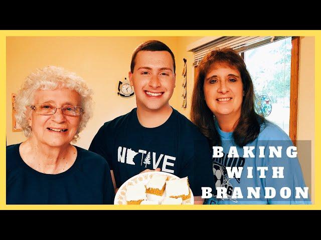 BAKING WITH BRANDON EPISODE 7: PUMPKIN BARS