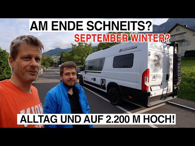 990 DER ERSTE SCHNEE? DHL nur besser | Friedhofsnacht & Amt für Migration, Schwyz | Sattel & Berge