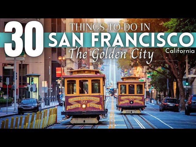 Best Things To Do in San Francisco 2024 4K