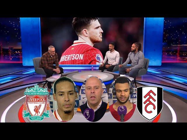 MOTD Liverpool vs Fulham 2-2 Arne Slot On The Refereeing Decisions️ All Interview