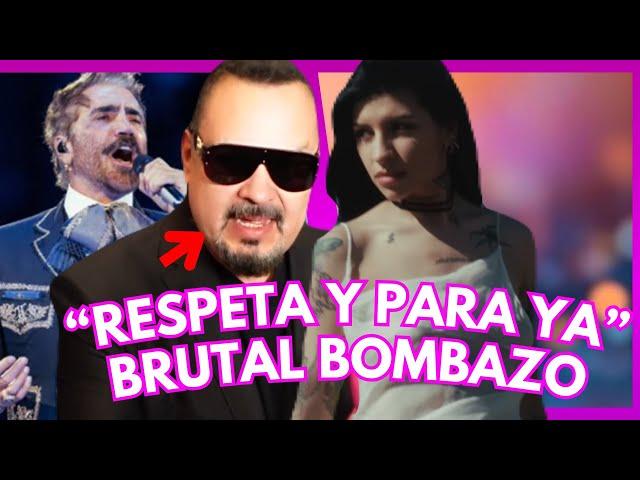 ALEJANDRO FERNANDEZ PARALIZA CONCIERTO A GRITOS CONTRA PEPE AGUILAR por ATAQUE CONTRA CAZZU ¡BOMBA