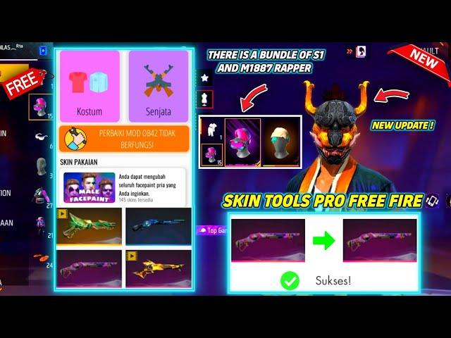 FREE FIRE SKIN TOOLS PRO | NEW UPDATE | FF SKIN TOOLS PRO | 100% WORKING