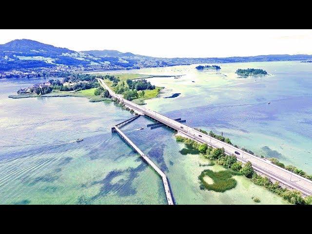 Seedamm und Schloss Rapperswil | Causeway lake Zurich