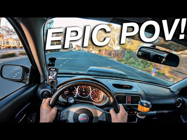 HOW I FILM EPIC CAR POV’s OF MY 2004 SUBARU WRX STI!